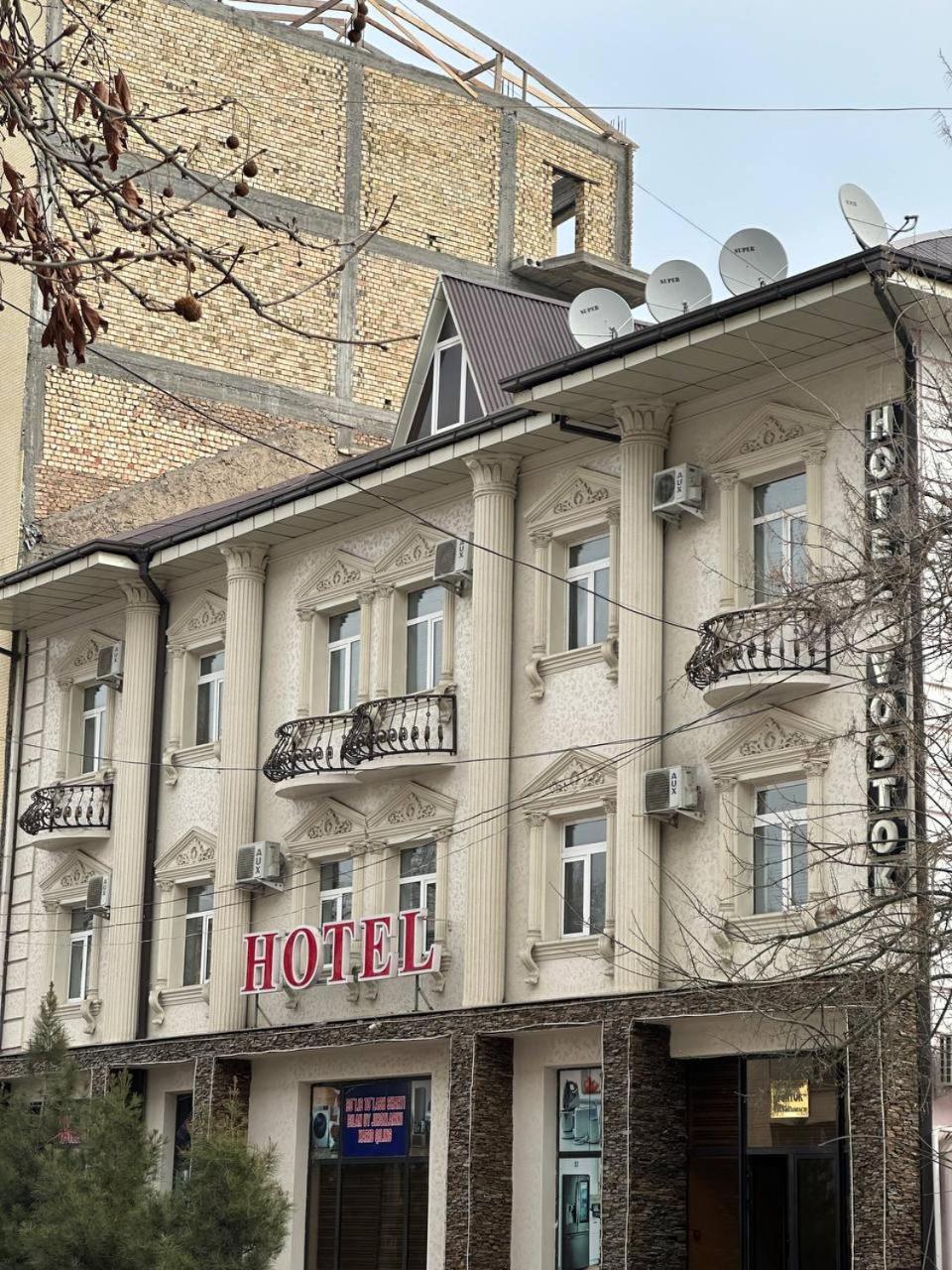 Vostok Hotell Samarkand Exteriör bild