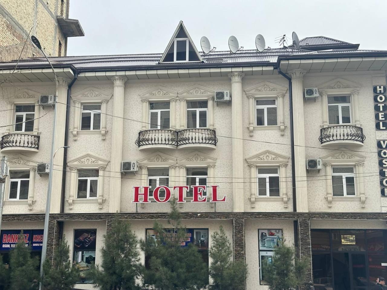 Vostok Hotell Samarkand Exteriör bild